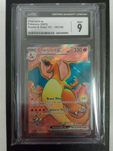 Pokémon 151 MEW Charizard EX 183/165 CGC9