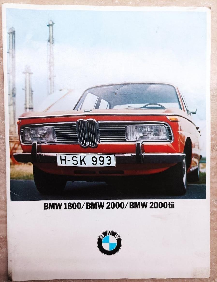 BMW - propagačný prospekt - Motoristická literatúra