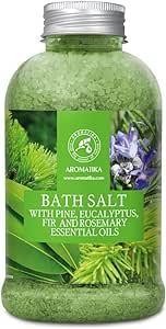 Koupel s mořskou solí 600 g s borovicí - Eukalyptus - Jedle & Rozmarýn