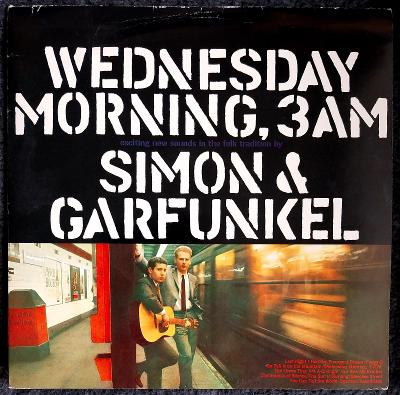 LP SIMON & GARFUNKEL - WEDNESDAY MORNING (1974)1.HOL.CBS.Press EX++