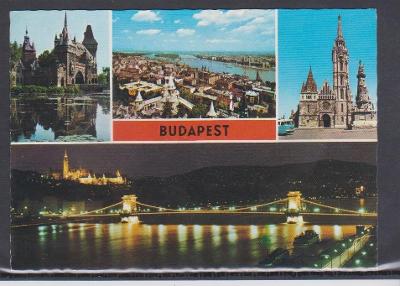 MAĎARSKO - Budapest - Použitá so známkou