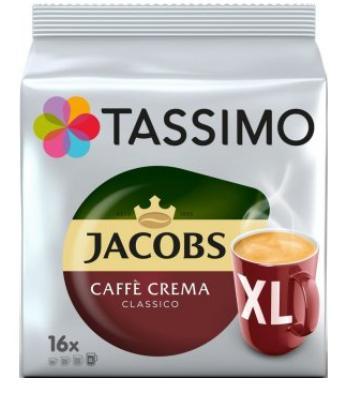 Tassimo Jacobs Krönung Café Crema classic XL 16 porcí