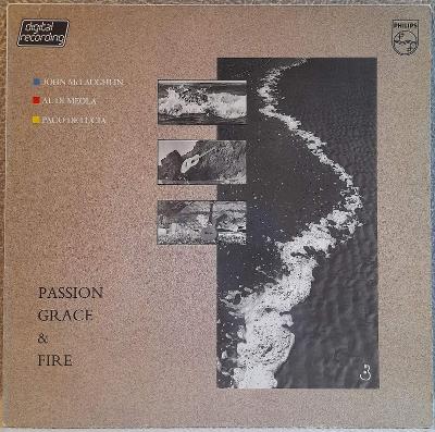 LP McLaughlin, Meola, De Lucía - Passion, Grace & Fire, 1983 EX