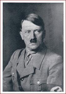 Deutsches Reich * Adolf Hitler, svastika, pečiatka, propaganda * DR18