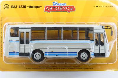 Autobus BUS  NA 26 PAZ 4230 Aurora  Modimio 1:43 E017 NEW01