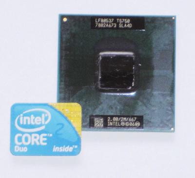 Intel Core 2 Duo T5750 * 2x2.0 GHz * SLA4D + samolepka Intel C2D