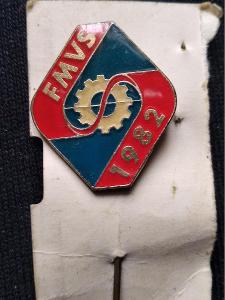 odznak FMVS 1982 
