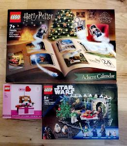 NOVÉ LEGO 40658+76404+40679 Star wars, Harry Potter