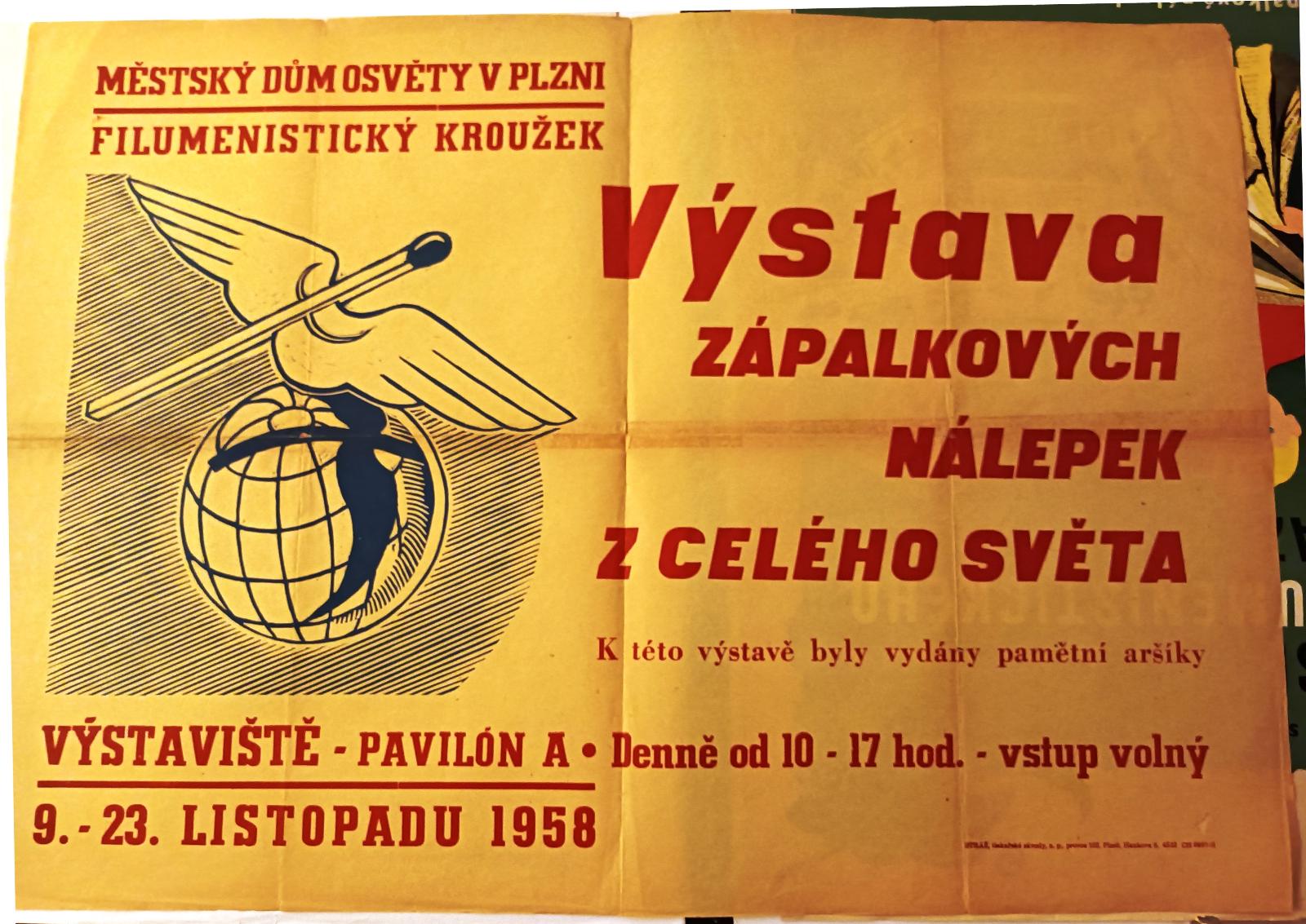 plagát výstavy v Plzni - Zberateľstvo
