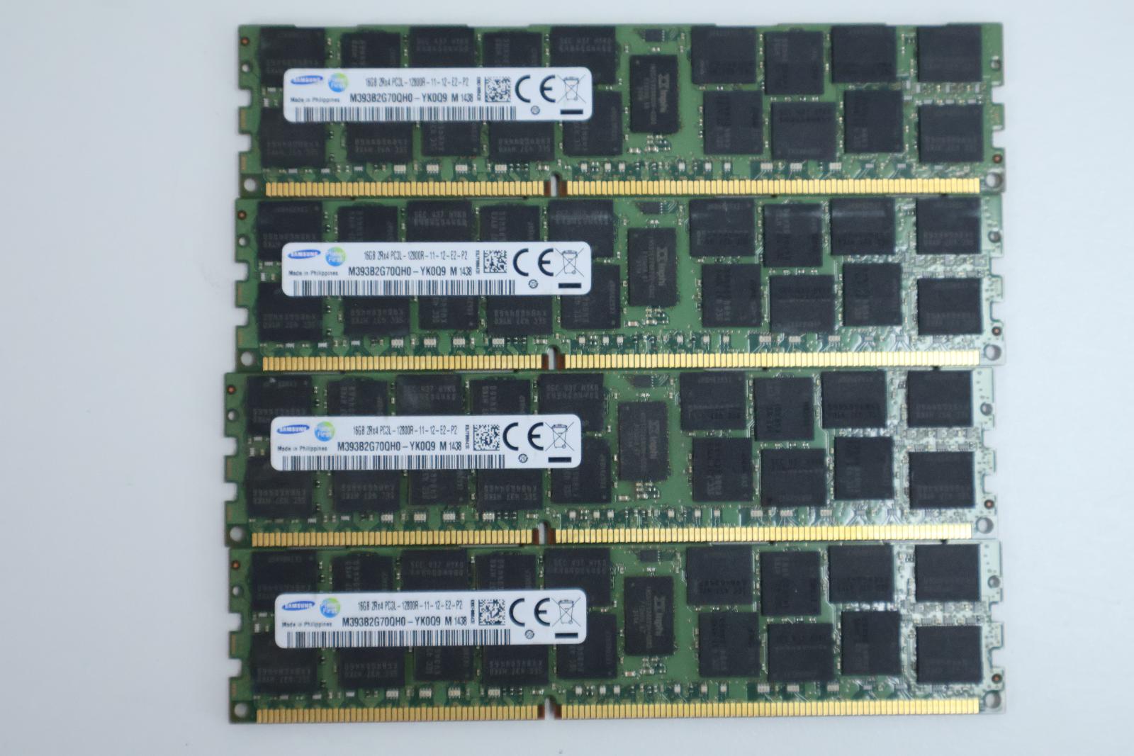 64GB (4x16GB) DDR3 RAM ECC, Záruka 12M, Faktura [P211] - Počítače a hry