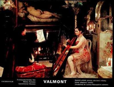 Valmont fotoska Miloš Forman Colin Firth Bening