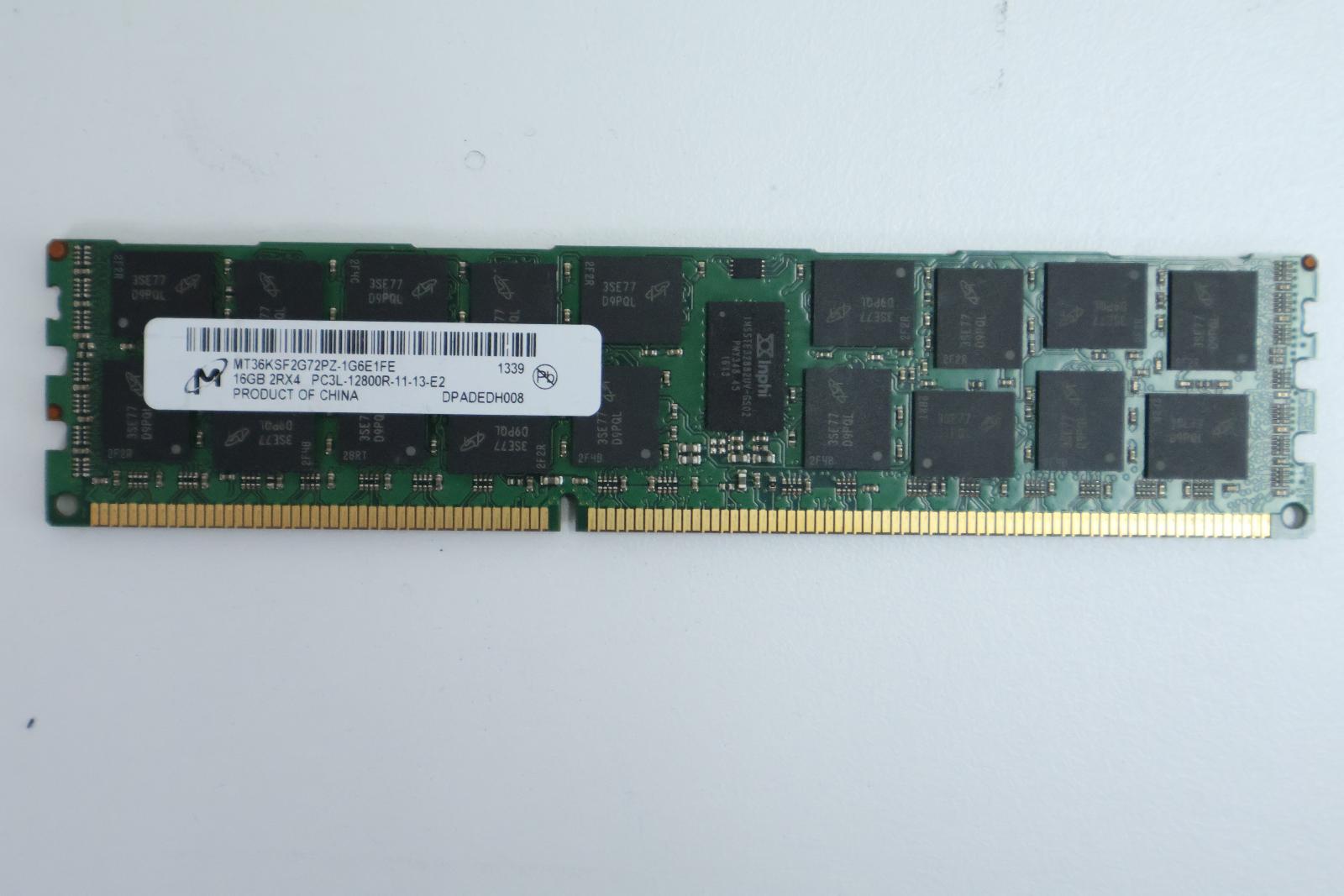 16GB (1x16GB) DDR3 RAM ECC, Záruka 12M, Faktura [P226] - Počítače a hry