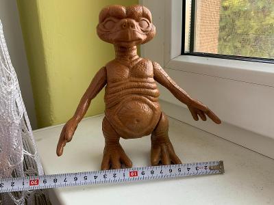 Retro sběratelska plastová figurka E.T. mimozemšťan