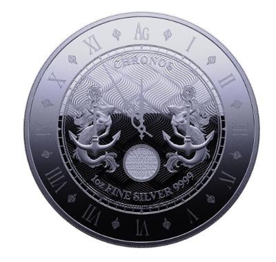 Stříbrná mince 1 oz Chronos, rok 2021