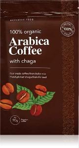 DoktorBio 100% organic Arabica Coffee with chaga 90g, exp 11/2023