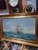 Starožitný obraz lode plátno - Umenie