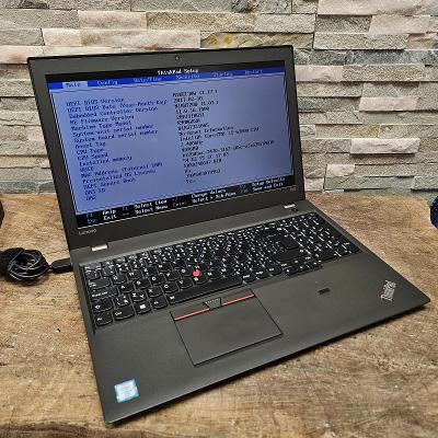 608) Lenovo ThinkPad T560 - funkčný, na doplnenie / i5-6300U, 15,6" FHD