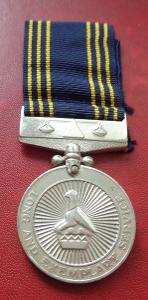 Zimbabwe. Policejní medaile za dlouhou a příkladnou službu. Řád