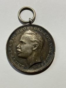 Medaile ERNST LUDWIG 1894 Silber