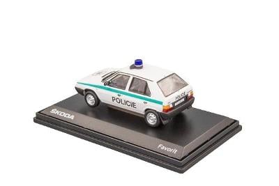 Škoda Favorit 136L 1988 Policie ČR. 1:43.