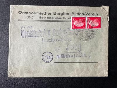 DR, Deutsches Reich, Dopis + příležitostní razítko