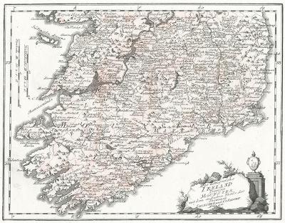 Reilly : Ireland Monster, mědiryt 1791
