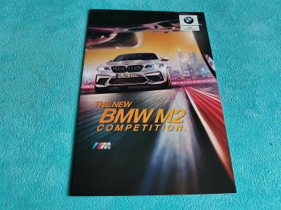 Prospekt BMW M2 Competition (2018), 28 stran, anglicky
