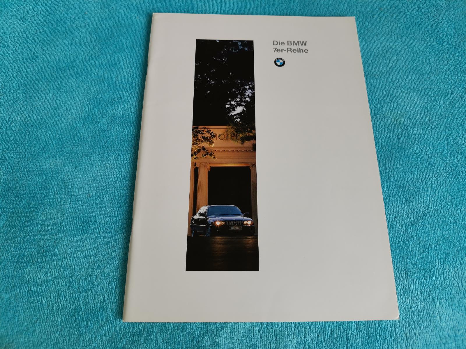 Prospekt BMW 7 E38 (1996), 54 strán, nemecky - Motoristická literatúra