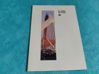 Prospekt BMW 5 E34 (1994), 44 stran, německy