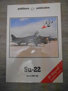 Vojenská knížka - letadlo Su-22 M-4, UM-3K - česko \ anglicky