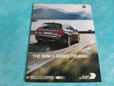 Prospekt BMW 5 Touring F11 (2016), 64 strany, anglicky
