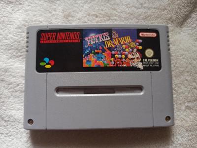 SNES Tetris and Dr. Mario
