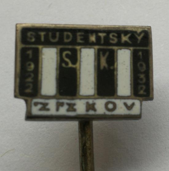 Šport - Študentský SK Žižkov, 1922-1932, Praha - Odznaky, nášivky a medaily