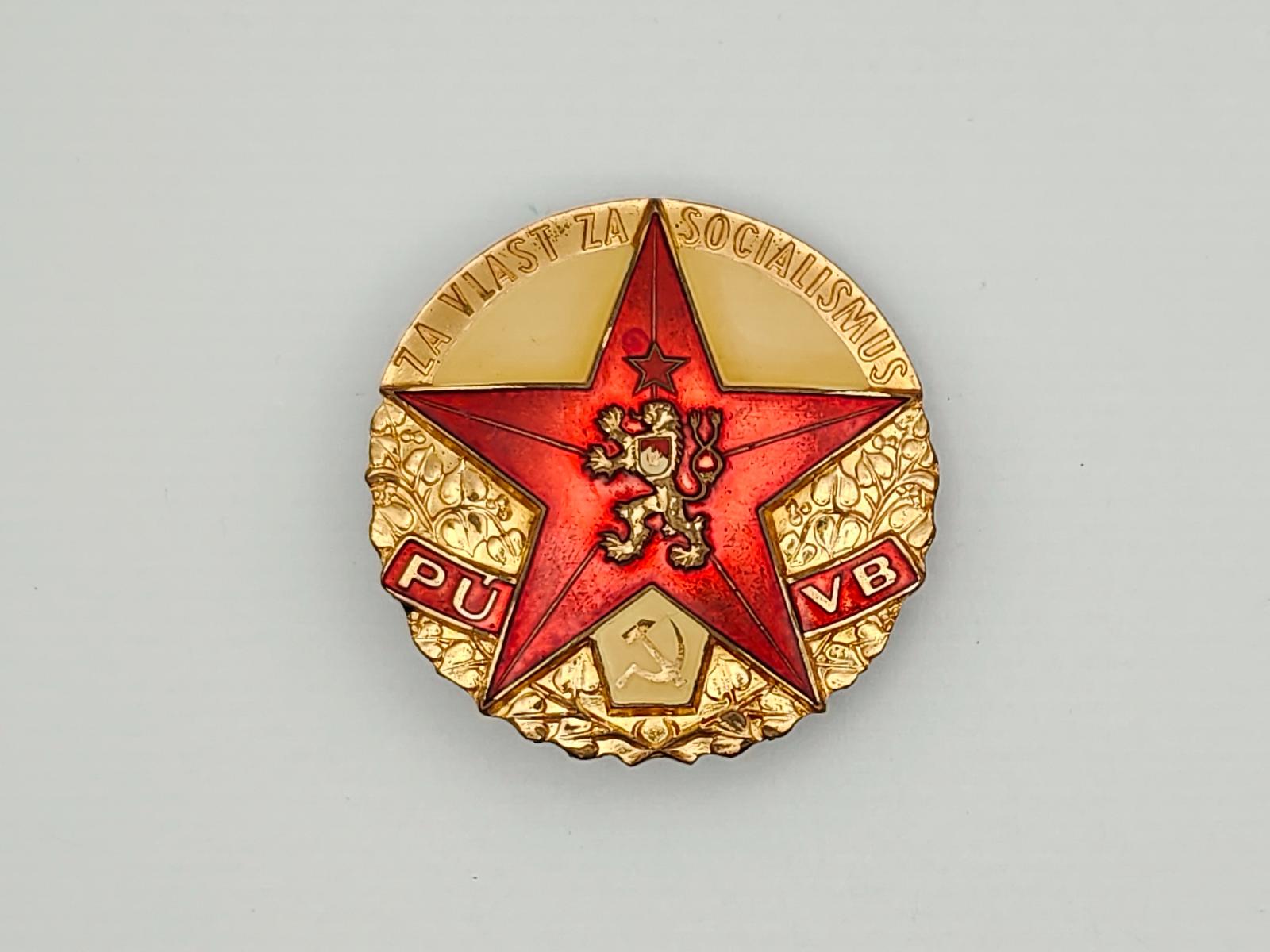Odznak Za vlasť za socializmus VB - Odznaky, nášivky a medaily