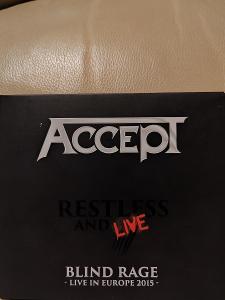 Prodám 2CDdigi Accept-Restless And Live Blind Rage Live In Europe2015 