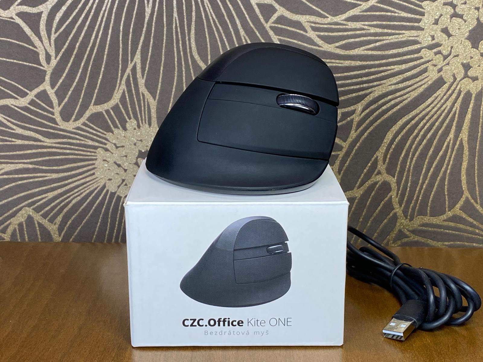 Verikálna myš CZC Office Kite ONE - Vstupné zariadenie k PC
