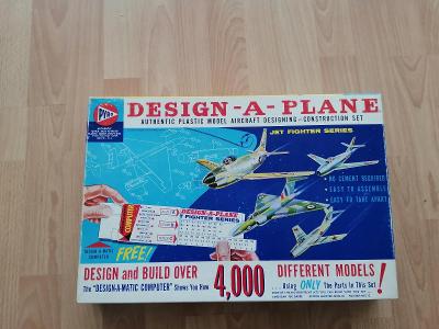 Design-A-Plane Jet Fighter Series 1:48 Pyro (1960) RARITA
