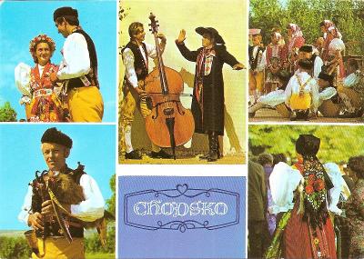 Lidové kroje - Chodsko - VF - 1977
