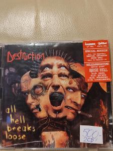 Prodám 2CD Destruction - All Hell Breaks Loose 