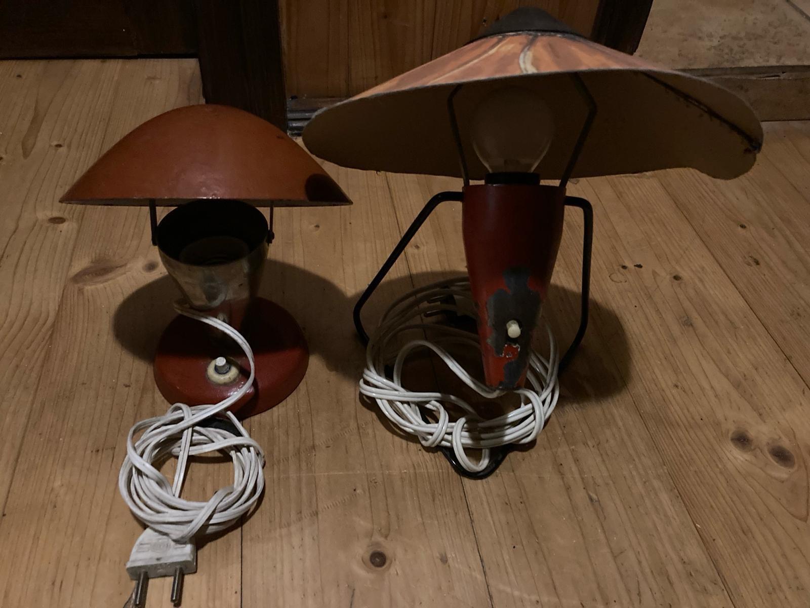 Staré lampičky hríbik - Starožitnosti