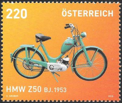 Rakousko 2013 Známky 3047 ** starý motocykl