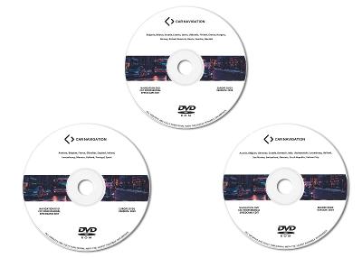 BMW Aktualizace mapy navigačního DVD pro CCC Professional E60 E90 E70