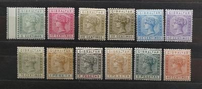 Gibraltar 1889-6 225£ Definitiva královny Viktorie