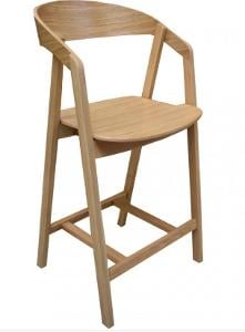 Dubová barová židle Henry 63,5 cm