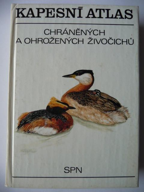 Vreckový atlas chránených a ohrozených živočíchov 2. - Pavel Pecina 1987 - Odborné knihy