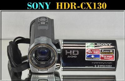 💥 Videokamera: SONY HDR-CX130 **Full HD 1920 x 1080/50p*brašna* TOP👍