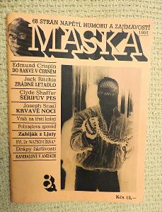 68 stran napětí, humoru a zajímavostí Maska, číslo 8/1991