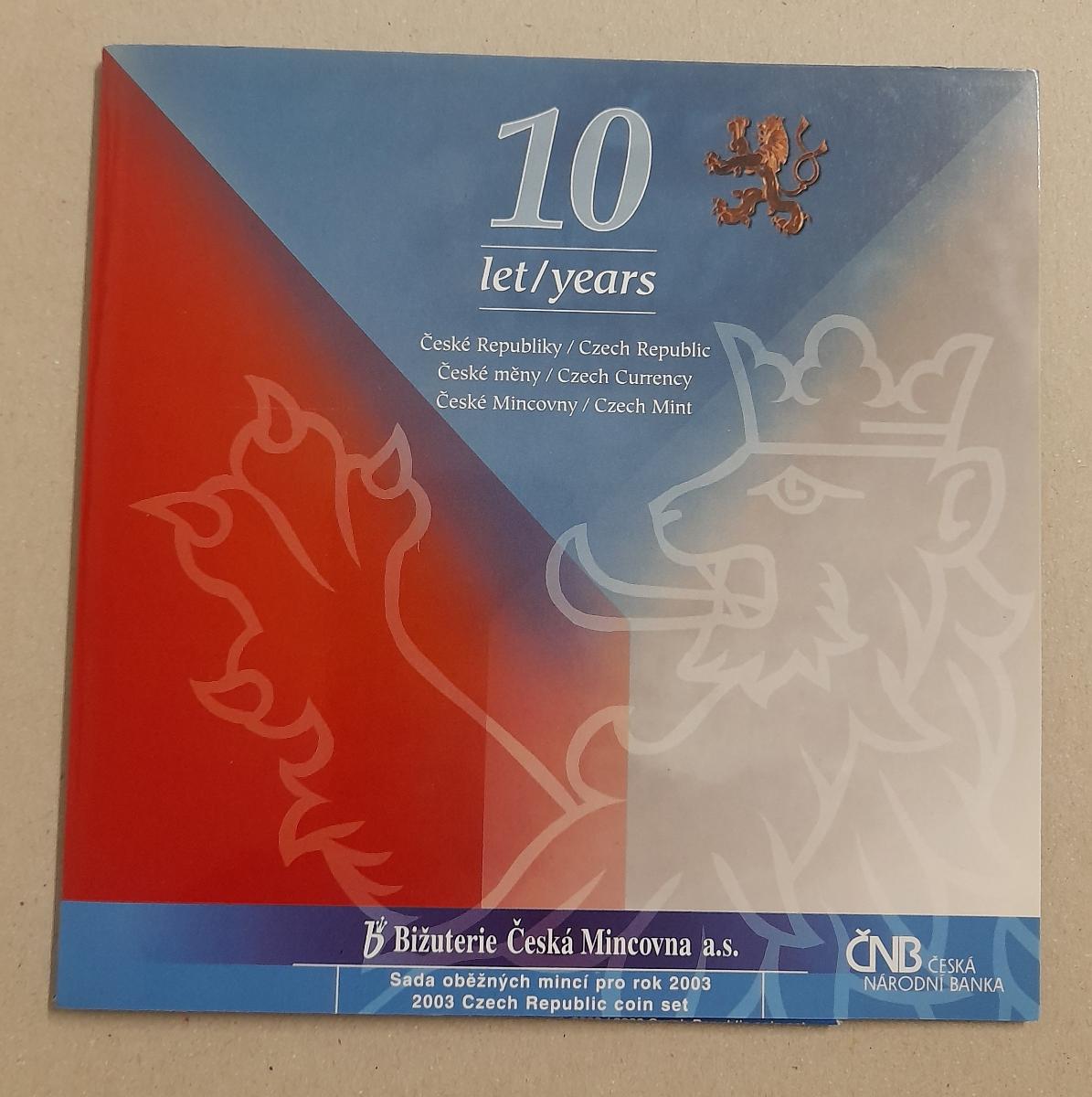 Súprava obežných mincí ČR 2003 - Numizmatika