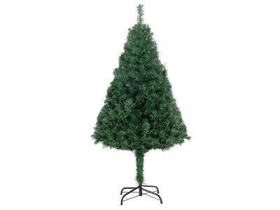 Umělý vánoční stromek 51712, s LED diodami, stojanem, PVC - A