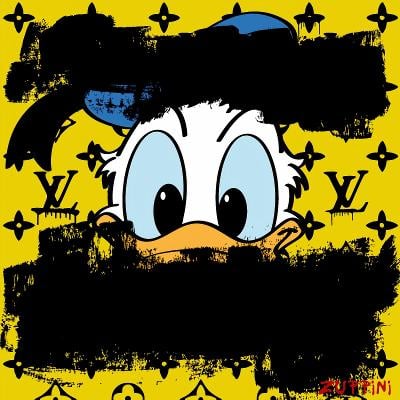 Foto obraz 90x90 cm ZUPPINI Donald Duck